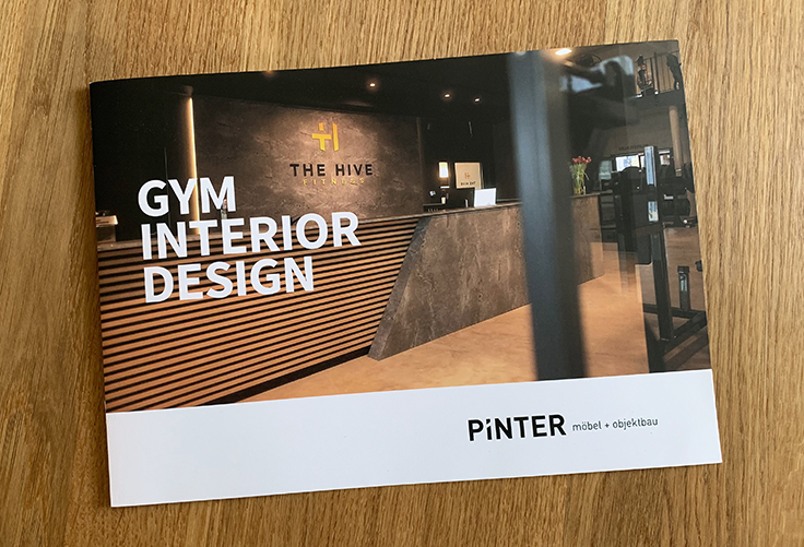 PINTER Gym Interior Design Broschüre Download